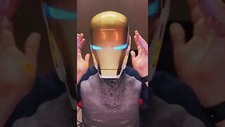 Starboost Iron Man Helmet - 3D Printed Cosplay #ironman #3dprinting #cosplay #shorts