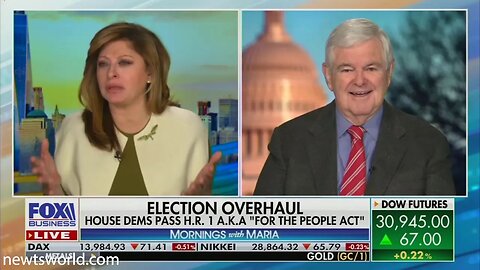 Newt Gingrich on Fox Business Channel's Mornings with Maria | March 5, 2021