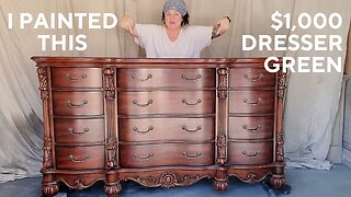 High End Furniture Gets Painted