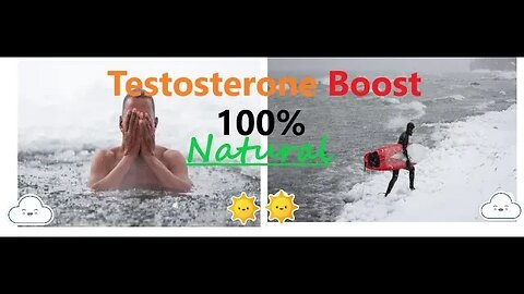 Cold Plunge Before Workout | SURFERS knew | Natural Testosterone Boost | DIY How to Surf