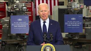 President Biden gives speech on economy at Tri-C