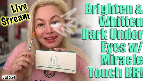Live Brighten Dark Under Eyes with Miracle Touch BR, AceCosm | Code Jessica10 saves you Money