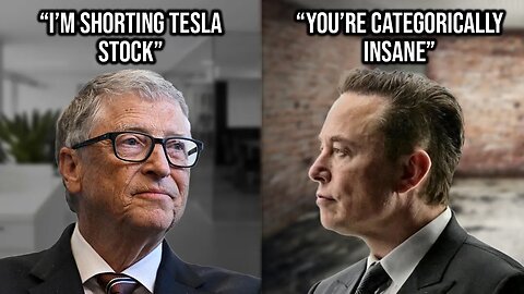 Elon Musk Confronts Bill Gates For Shorting Tesla