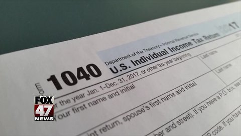 Average tax refund down 8 percent this season