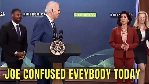 Biden CONFUSED How to start Today’s Press Conference, and gets Everybody Screwed Up!