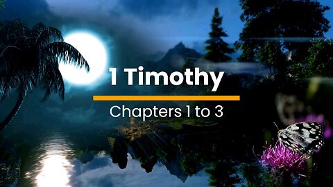 1 Timothy 1, 2, & 3 - December 6 (Day 340)