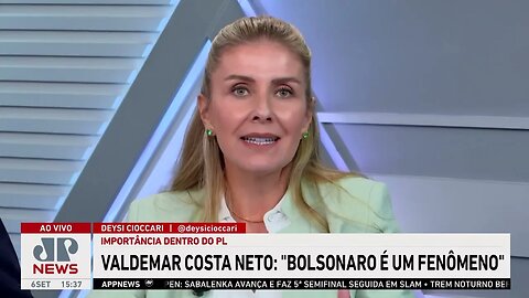 Valdemar cita relevância de Bolsonaro no PL: “Nós triplicamos de tamanho” | LINHA DE FRENTE