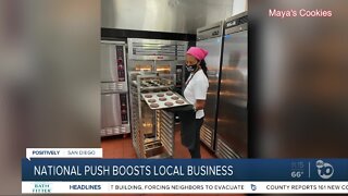 National push boosts local business
