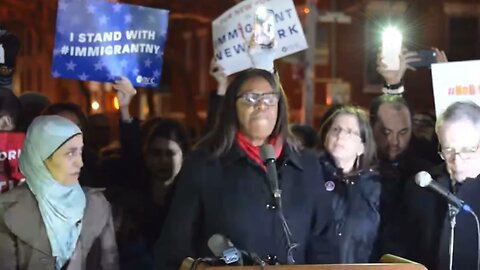 Attorney General Letitia James caught on camera being racist
