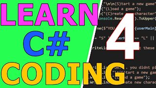 RPG Console Game - C# ABSOLUTE BEGINNER Programming series Episode 4