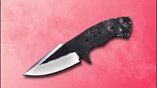 Mini Ranger Knife 1095 High Carbon Steel Blank Blade Mini Hunting Knife Handmade,Knife Making Supply