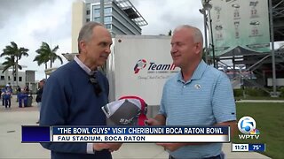 The Bowl Guys come to the Cheribundi Boca Raton Bowl