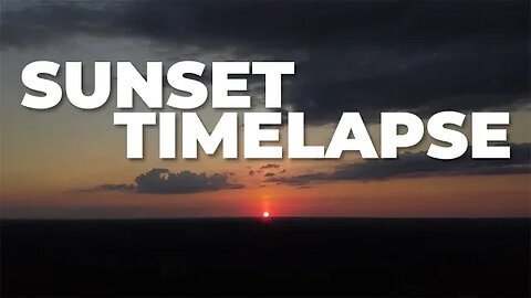 Sunset Timelapse in West Monroe, LA