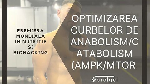 Optimizarea curbelor de anabolism/catabolism (AMPK/Mtor) - Partea 1