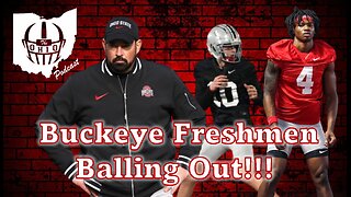 Buckeye Freshmen Balling Out in Spring Ball. Who will start?