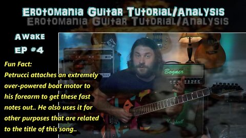 EROTOMANIA Guitar Tutorial/Analysis (Dream Theater)[Let's Learn Awake EP #4]