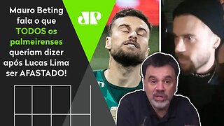 "É MALDADE minha, mas..." OLHA o que Mauro Beting falou após Lucas Lima SER AFASTADO do Palmeiras!