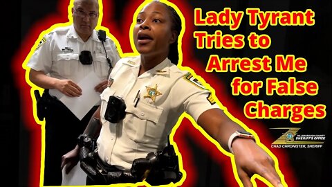 Hillsborough County Tyrants Try to Arrest Me For False Charges