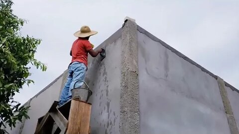 Tem Pedreiro bom ,e suas técnicas 🖐️E tem esse cara aqui