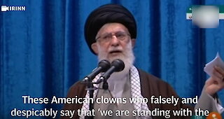 Ayatollah Ali Khamenei condemns Trump and 'American clowns'