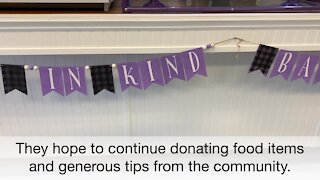 In KinD Bakery gives first donation