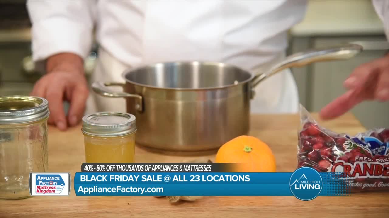 Appliance Factory -Chef Mark Preparing a Thanksgiving Feast