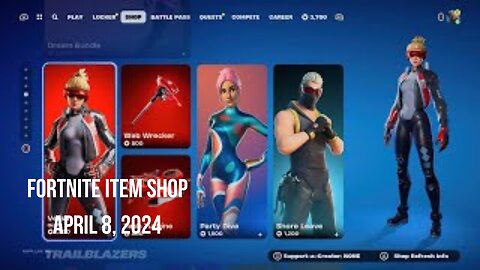 Fortnite Item Shop|April 8, 2024