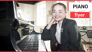 Schoolgirl jetting off to perform piano concerts all over the world despite starting just 15mo ago
