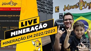 📽️ LIVE! BATE PAPO E TIRA DÚVIDAS - MINERAÇÃO, RENTABILIDADE E MOEDAS