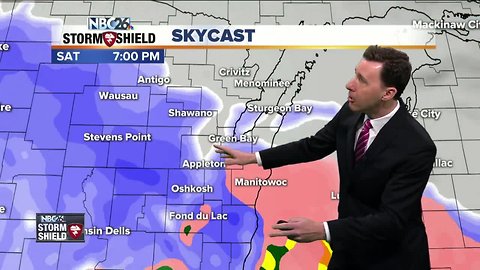 Michael Fish's NBC26 Storm Shield weather forecast