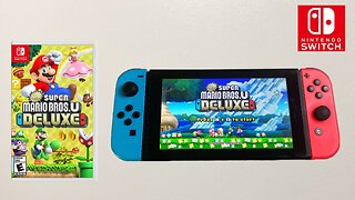 New Super Mario Bros U Deluxe Nintendo Switch Gameplay