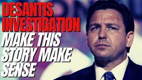 Why is a Texas Sheriff Investigating Ron DeSantis?