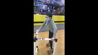 Spencer skating