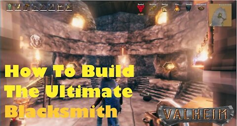 Valheim. How to build the Ultimate Blacksmith.