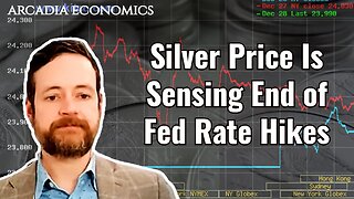 Silver Price Is Sensing End of Fed Rate Hikes