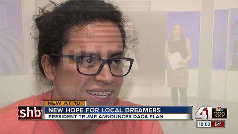 Trump proposal brings new hope for local dreamer