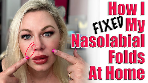 How I FIXED my Nasolabial Folds At Home! Code Jessica10 Saves you money!