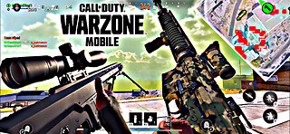 WARZONE MOBILE BEST M4 & SNIPER LOADOUT | 120 FOV | HIGH KILL GAMEPLAY |