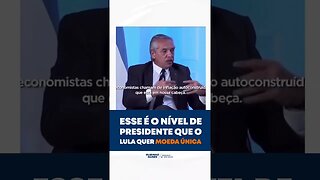 Segundo Fernández: a inflação está na sua cabeça! Esse é o país que o Brasil vai ter a moeda única