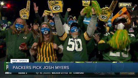 Packers take Ohio St C Josh Myers, Clemson WR Amari Rodgers