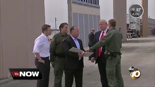Trump suggests using military funds to build border wall