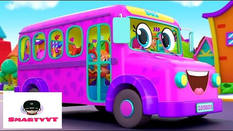 Wheels On The Bus Go Round and Round | School Bus Song | Nursery Rhymes and Kids Songs