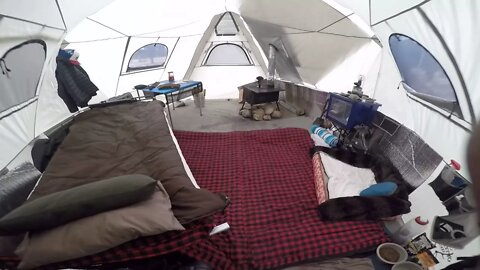Winter Camping: Big Horn III 4 Season Tent - Interior