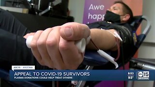 Appeal to COVID-19 survivors