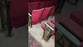 Abandoned theater in Illinois Before and after