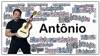 Happy Birthday Antônio - Happy Birthday to You Antônio #shorts