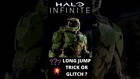 LONG JUMP TRICK OR GLITCH ? 🤖 Halo Infinite In-Game Short Clip. #haloinfinite #haloinfiniteclips