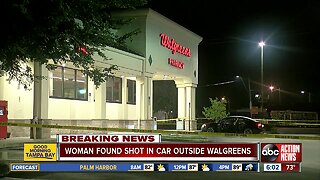 Woman found shot in car outside Brandon Walgreens