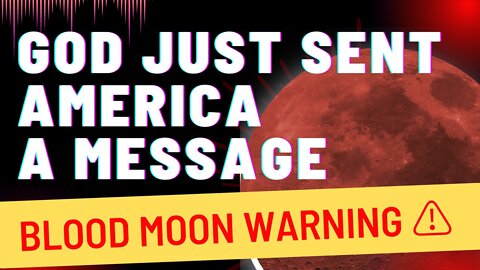 Blood Moon Warning! ⚠️ God Just Sent America A Message! | Lance Wallnau