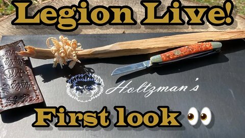 Legion Live First Look at a couple of knives! @Knife Delights​